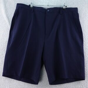 FJ Footjoy Men's Golf Shorts 40 Navy Blue Performance Stretch Flat Front  Pocket